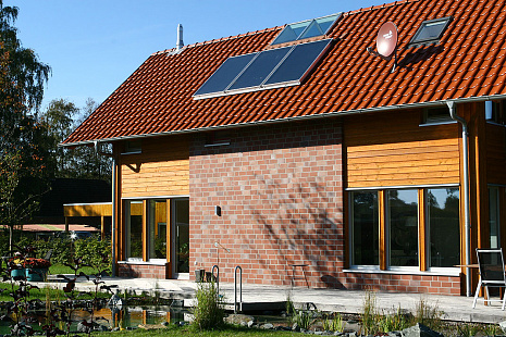 Объект из Клинкерный кирпич Roben FILSUM вулкан пестрый