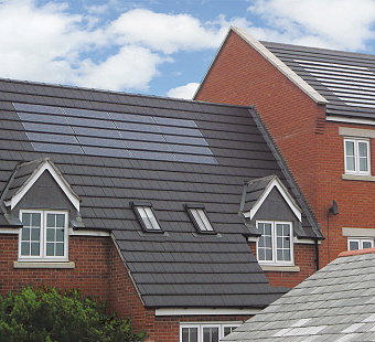 Объект из Керамическая черепица Edilians HP 10 Huguenot Ardoisé