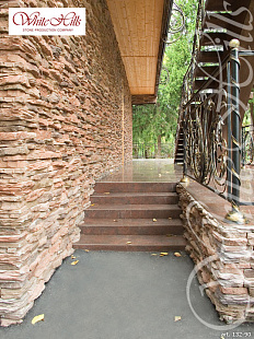 Объект из Облицовочные камни White Hills Искусственный декоративный камень Whitehills Уорд Хилл 132-90