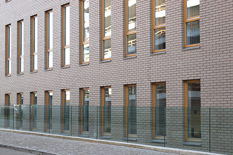 Объект из Клинкерный кирпич Roben FARO серый с оттенком, гладкий