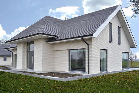 Объект из Кирпич Roben OSLO перламутровый, гладкий