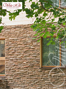 Объект из Облицовочные камни White Hills Искусственный декоративный камень Whitehills Уорд Хилл 132-90