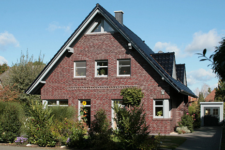 Объект из Керамическая черепица Roben Flandern Plus черная матовая глазурь