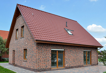 Объект из Керамическая черепица Roben Flandern Plus Кайенский блестящий ангоб