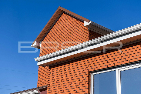 Объект из Кирпич BRAER Красный-2, гладкий