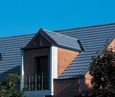 Объект из Керамическая черепица Creaton OPTIMA NUANCE grau engobiert