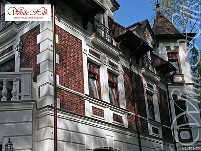 Объект из Облицовочные камни White Hills Искусственный декоративный камень Whitehills Бремен брик 305-70