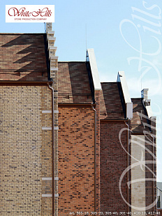 Объект из Облицовочные камни White Hills Искусственный декоративный камень Whitehills Бремен брик 305-10