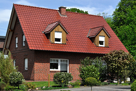 Объект из Керамическая черепица Roben Flandern Plus Кайенский блестящий ангоб