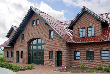 Объект из Кирпич Roben WASSERSTRICH  светлокрасный пестрый