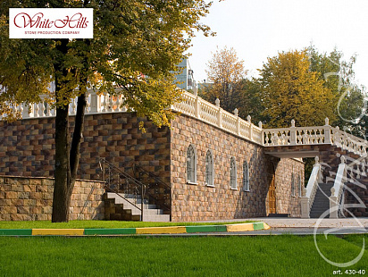Объект из Облицовочные камни White Hills Искусственный декоративный камень Whitehills Шеффилд 430-40