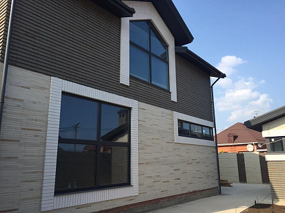 Объект из Глазурованный кирпич StJoris Nuance Brown Linear