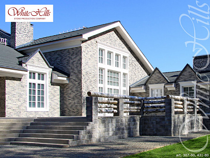 Объект из Облицовочные камни White Hills Искусственный декоративный камень Whitehills Шеффилд 431-80