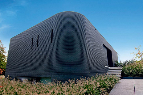 Объект из Кирпич Roben FARO черный с оттенком, гладкий