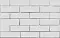 Клинкер лицевой белый Вернамо, поверхность гладкая