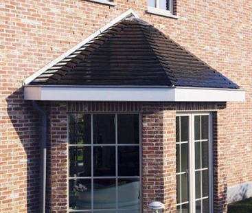 Объект из Керамическая черепица Koramic Plain Tile Smooth Black Glazed