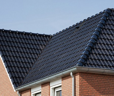 Объект из Керамическая черепица Koramic Modula 9 Noble Black