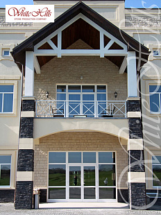 Объект из Облицовочные камни White Hills Искусственный декоративный камень Whitehills Шинон 410-10