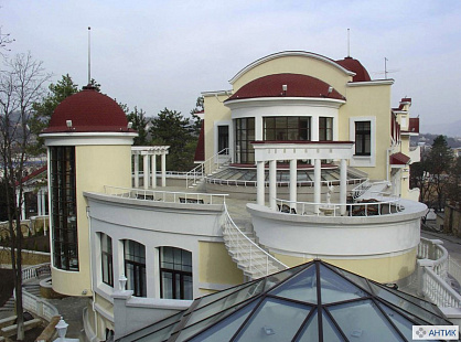 Объект из Гибкая черепица Tegola Nordland Антик красная с отливом