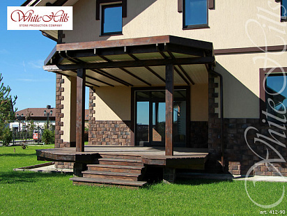 Объект из Облицовочные камни White Hills Искусственный декоративный камень Whitehills Шинон 412-90