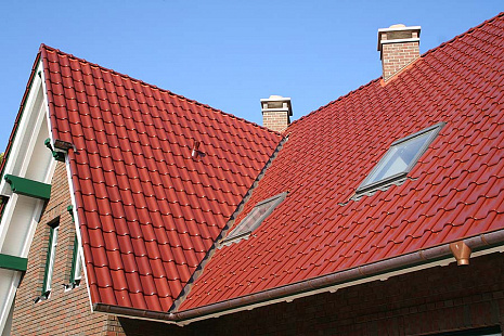 Объект из Керамическая черепица Roben Flandern Plus Кайенский блестящий ангоб