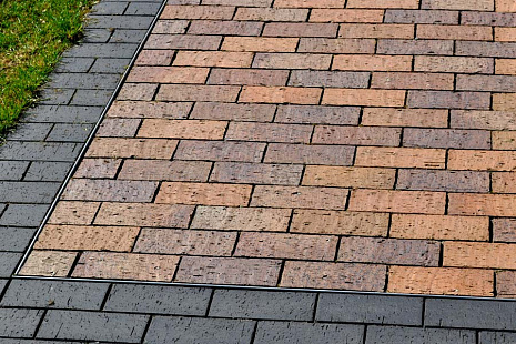 Объект из Клинкерная брусчатка Roben Мощение Roben SCHWABING schwarz-nuanciert, gefast