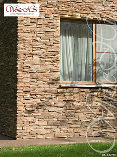 Объект из Облицовочные камни White Hills Искусственный декоративный камень Whitehills Уорд Хилл 132-90