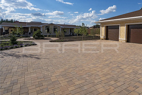 Объект из Брусчатка BRAER Тротуарная плитка «Старый город Ландхаус» Color Mix Тип 17 «ПРАЙД»