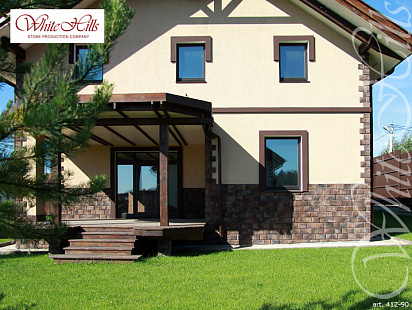 Объект из Облицовочные камни White Hills Искусственный декоративный камень Whitehills Шинон 412-90