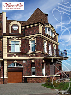 Объект из Облицовочные камни White Hills Искусственный декоративный камень Whitehills Бремен брик 305-70