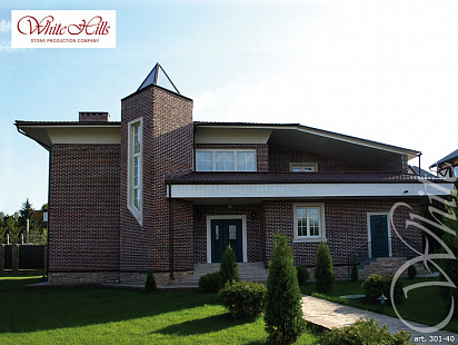 Объект из Облицовочные камни White Hills Искусственный декоративный камень Whitehills Лондон брик 301-40