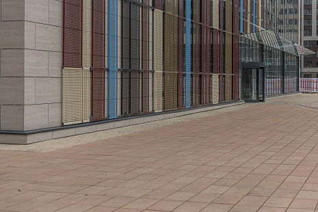 Объект из Брусчатка BRAER Тротуарная плитка Сити, Color Mix "Рассвет"