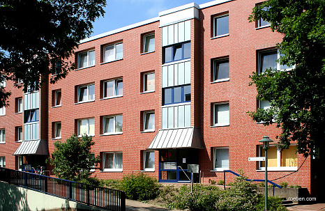 Объект из Клинкерная плитка Roben WESTERWALD красный, гладкий