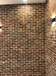 Объект из Кирпич FaberJar WDF Черно-красный