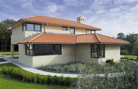 Объект из Керамическая черепица Koramic Romane 11 Natural Red