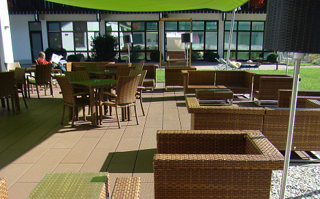 Объект из Террасная керамика Gima Террасная плита Karminrot-gerillt