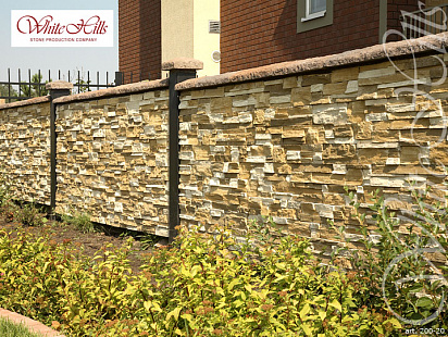 Объект из Облицовочные камни White Hills Искусственный декоративный камень Фьорд Лэнд 200-20