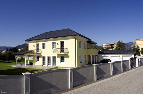 Объект из Керамическая черепица Tondach МУЛДЕ Глазурь Амадеус серая