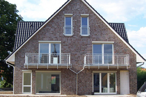 Объект из Клинкерный кирпич Roben ACCUM сине-коричневый