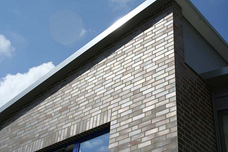 Объект из Клинкерный кирпич Roben ACCUM сине-коричневый