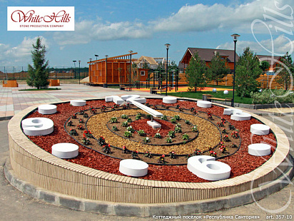 Объект из Облицовочные камни White Hills Искусственный декоративный камень Whitehills Тиволи брик 357-10