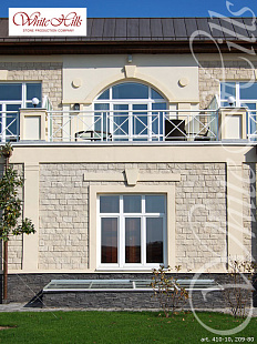 Объект из Облицовочные камни White Hills Искусственный декоративный камень Whitehills Шинон 410-10