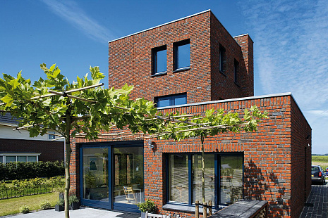 Объект из Кирпич Roben WASSERSTRICH огненнопестрый