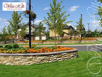 Объект из Облицовочные камни White Hills Искусственный декоративный камень Whitehills Уорд Хилл 130-20