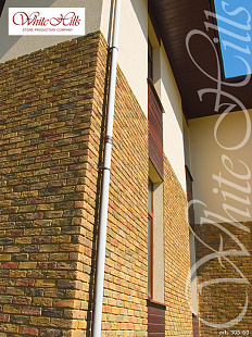 Объект из Облицовочные камни White Hills Искусственный декоративный камень Whitehills Бремен брик 305-60