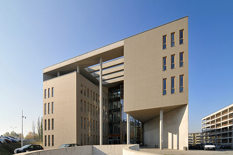 Объект из Клинкерный кирпич Roben FARO серый с оттенком, гладкий