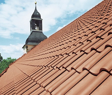 Объект из Керамическая черепица Koramic E 88 (Cavus 14) naturrot