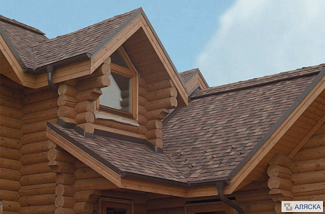 Объект из Гибкая черепица Tegola Nordland Аляска Терракота