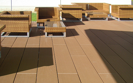 Объект из Террасная керамика Gima Террасная плита Karminrot-gerillt