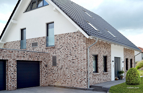 Объект из Кирпич Roben WIESMOOR Fubsortierung угольно белый